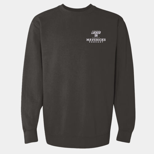 Locked on Mavericks Embroidery - Comfort Colors Sweatshirt Thumbnail